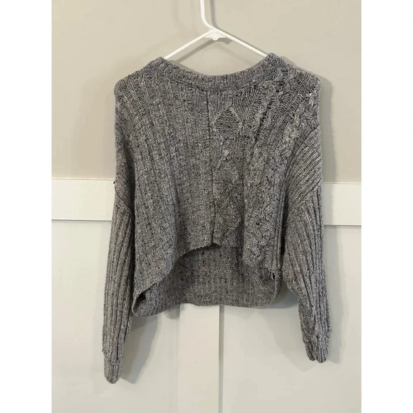 Women's Free People Sweater XS Gray - Picture 3 of 8